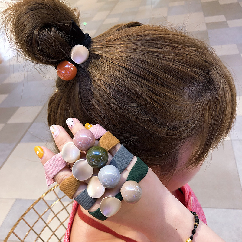 Women Accessories Sale - Gorąca sprzedaż koreański proste Scrunchie kobiety