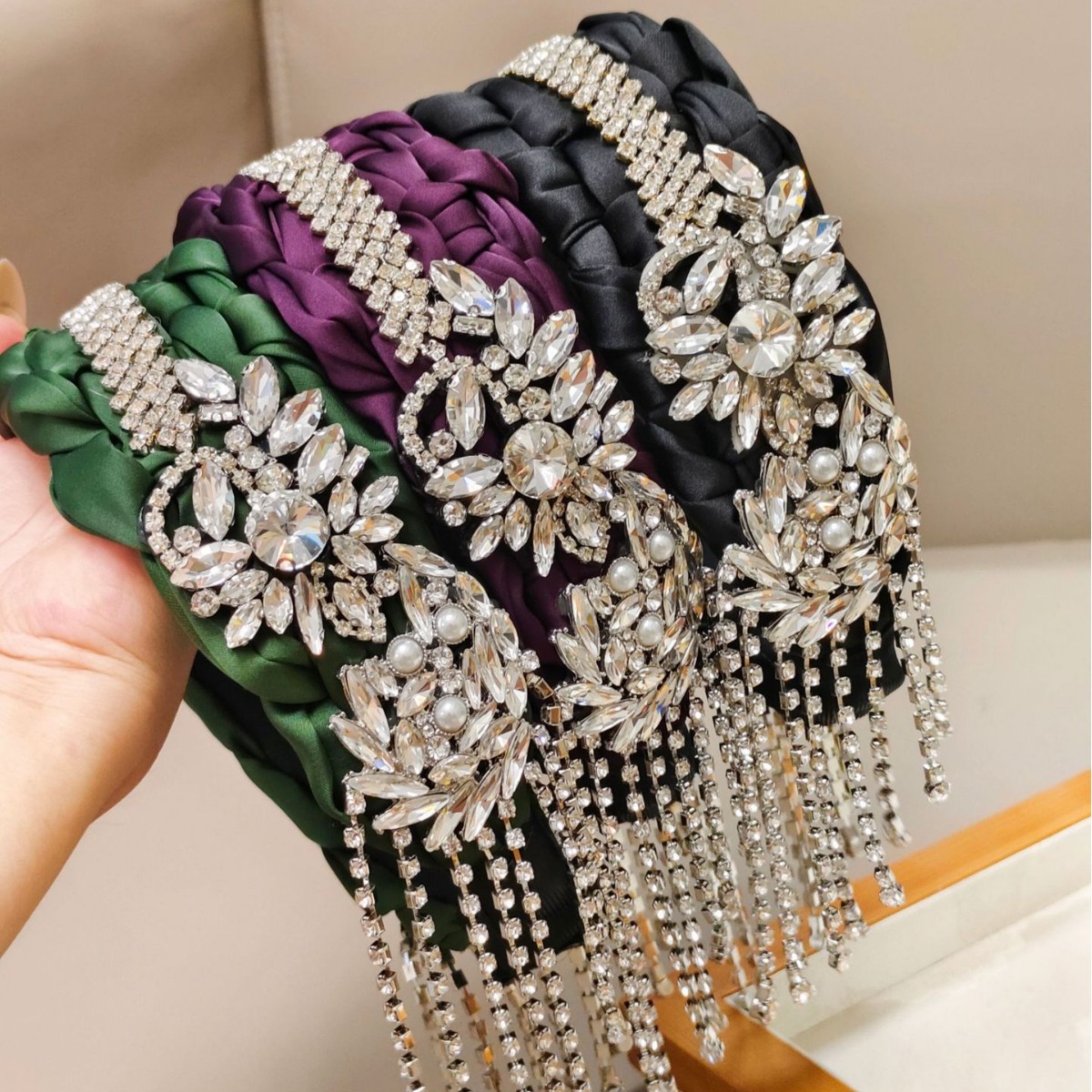Women Accessories Sale - Gorąca Wyprzedaż: Luksusowa, szeroka opaska do