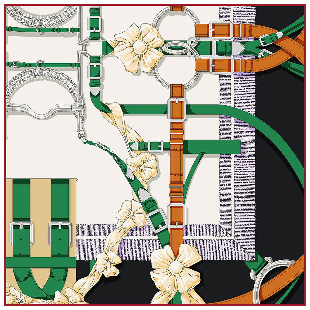 90cm Nowy projekt Pasek Twill  – Silk Scarf Square recenzja i cena