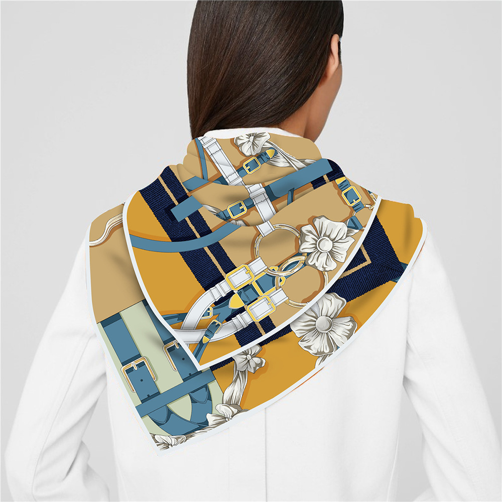 90cm Nowy projekt Pasek Twill  – Silk Scarf Square recenzja i cena