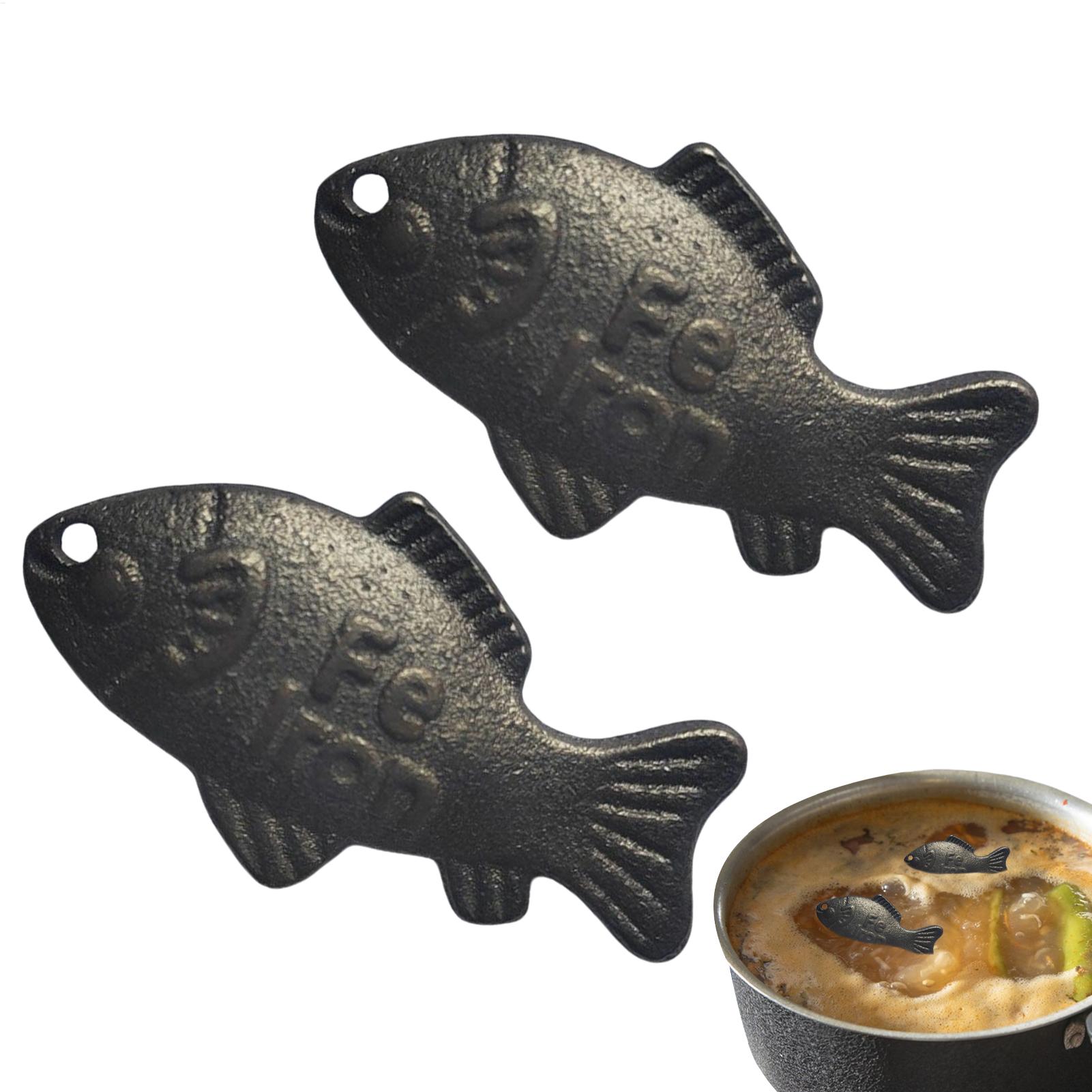2 szt. Żelazne rybki - natural – Women Kitchen Accessories recenzja i cena