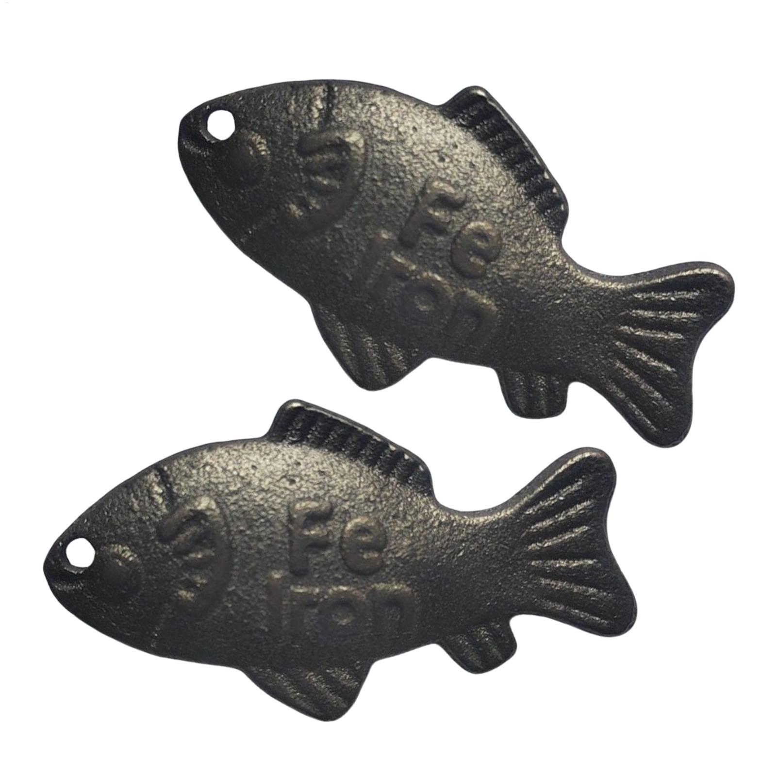 2 szt. Żelazne rybki - natural – Women Kitchen Accessories recenzja i cena