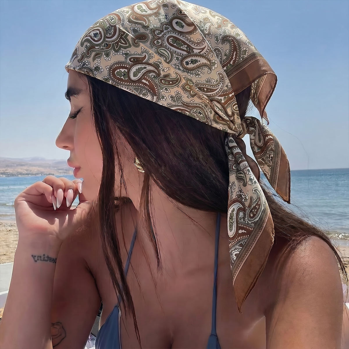Nowy Design Modna Kwadratowa J – Silk Scarf Square recenzja i cena
