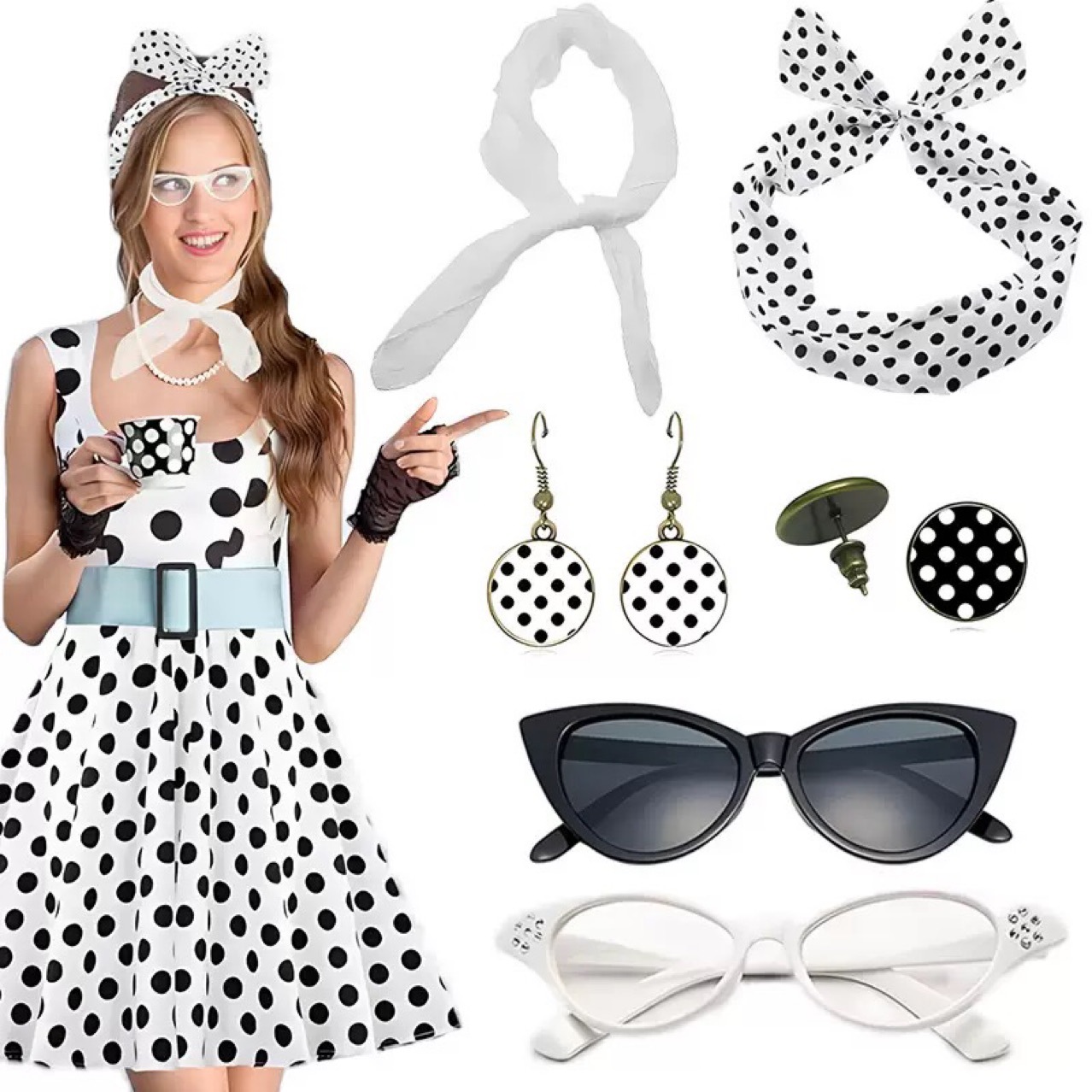Kostium damski na imprezę w st – Women'S Accessories In The 1950S recenzja i cena