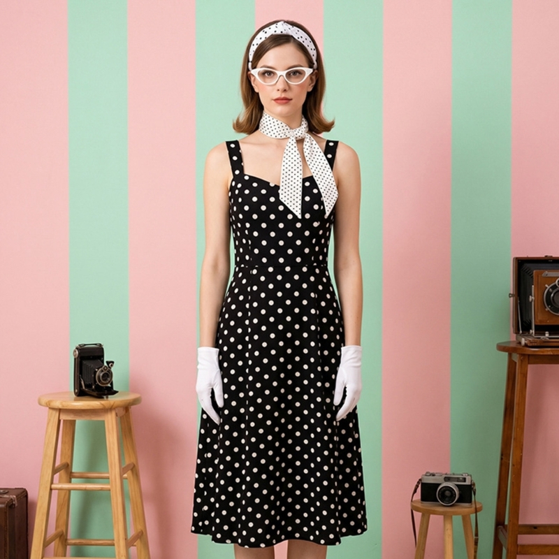 5-częściowy zestaw kostiumów d – Women'S Accessories In The 1950S recenzja i cena