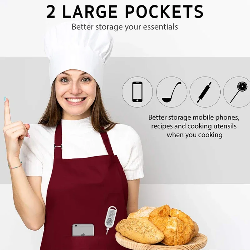 Fartuch Szef kuchni Kapelusz U – Women Kitchen Accessories recenzja i cena